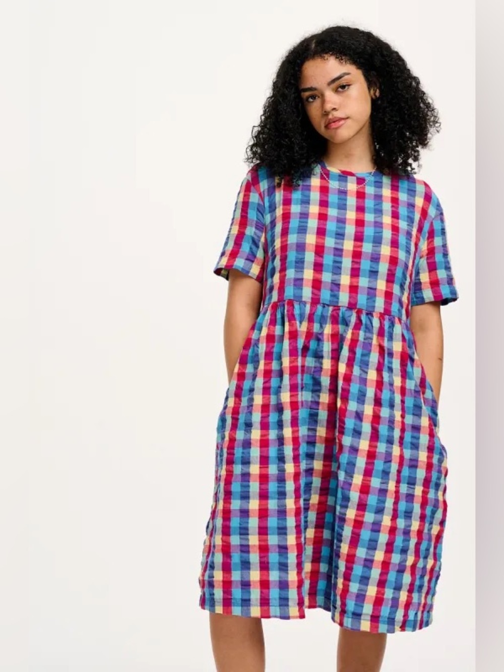 Lucy & Yak Mia Dress: Pixie Picnic Size UK 12